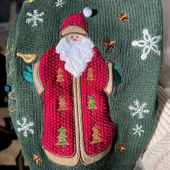 Christopher & Banks Embellished Christmas Cardigan - Picture 8 of 9